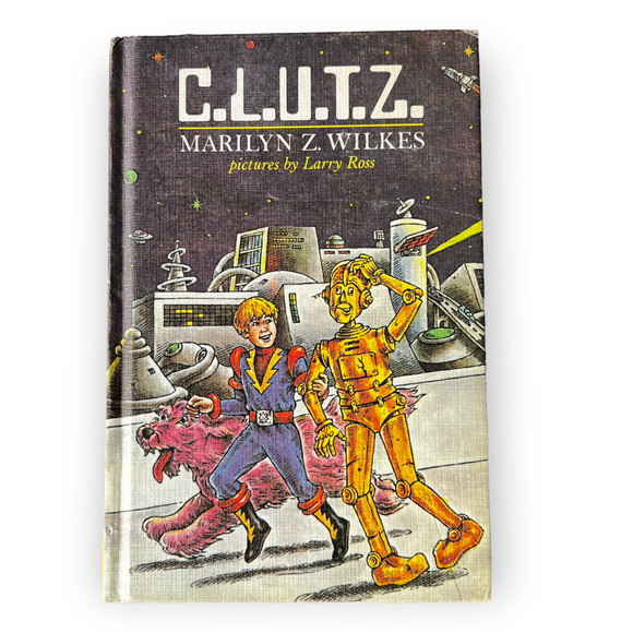 Vintage C.L.U.T.Z. 1982 Hardcover Book by, Marilyn Z. Wilkes Weekly Reader Book - Picture 1 of 8